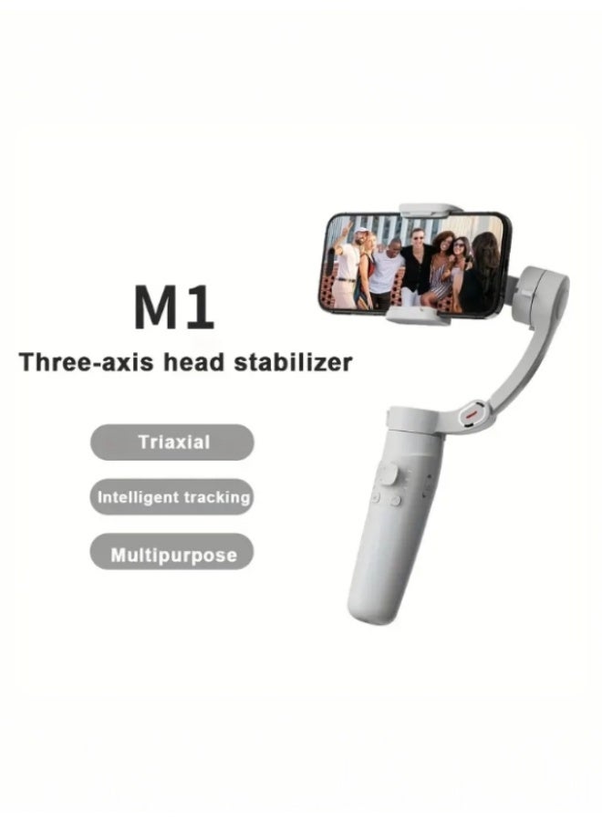 مانع اهتزاز للجوال 3 محاور M1 Merak One – مثبت تصوير ذكي 3-Axis Smartphone Stabilizer لتصوير الفيديو والبث المباشر وصناعة المحتوى باحترافية - Image 1